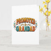 Carte Annonce de Grand-père (Fleur jaune)