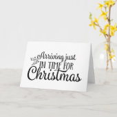 Carte Annonce de grossesse de Noël Bébé attendu pour déc (Fleur jaune)