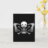 Carte Annonce de grossesse drôle pour Halloween Bébé (Fleur jaune)
