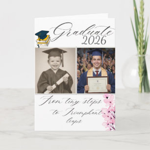 Carte Annonce de remise de diplôme
