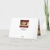 CARTE ANNONCE EN TANT QUE CHASSE MYSTIQUE D'UNICORN (Dos)