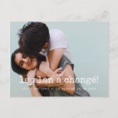 Carte Annonce Mariage ou annulé (Devant)