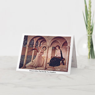 Carte Annonce peinte par ATF Angelico