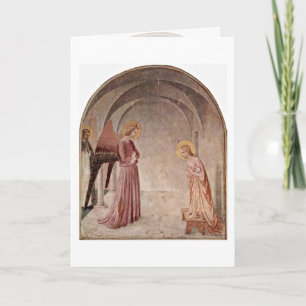 Carte Annonciation Avec Saint-Dominique Par Fra Angelico