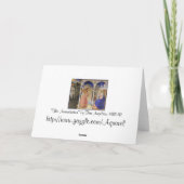 Carte : Annonciation de Fra Angelico (Dos)
