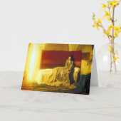 Carte Annonciation - H.O. Tanner (Fleur jaune)