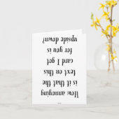 Carte Annoying (Fleur jaune)