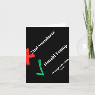 Carte Annuler Le 22E Amendement Soutient Trump Pour Le P