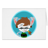 Carte AnonoCat Blank Note (Devant horizontal)