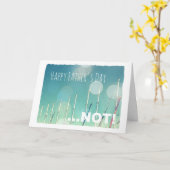 Carte anti-Fête des pères, dysfonctionnement de la (Fleur jaune)