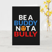 Carte Anti-Intimidation Positif Être Un Époux Pas Un Enn (Fleur jaune)