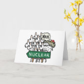 Carte Anti nucléaire (Fleur jaune)