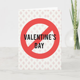 Carte anti-Saint-Valentin drôle