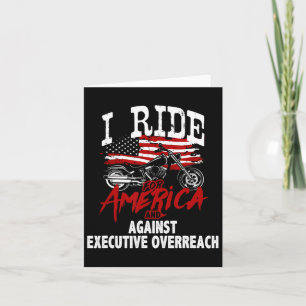 Carte Anti Trump Biker Résiste Contre Le Overreac Exécut