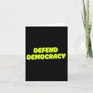 Carte Anti-Trump - Défendre la démocratie