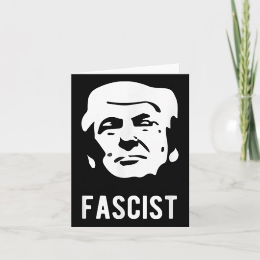 Carte Anti-Trump fasciste (Devant)