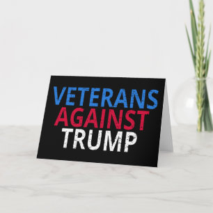 Carte Anti-Trump - Les vétérans contre Trump