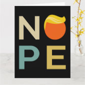 Carte Anti-Trump - Nope Edition III (Fleur jaune)