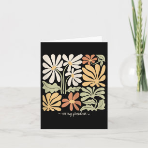 Carte Anti Trump Subtil Pas Mon Président Fleurs Femmes