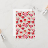 Carte Anti-Valentines 2021 Bite Me - Blanc (Devant/Arrière en situation)