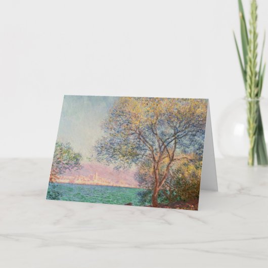 Carte Antibes le matin (Devant)