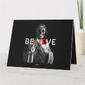 Carte Antichrist de Blackcraft Jésus Crâne croire Satan  (Dos)