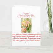 Carte "Anticipation" pour bénéficier Kairos dehors (Dos)