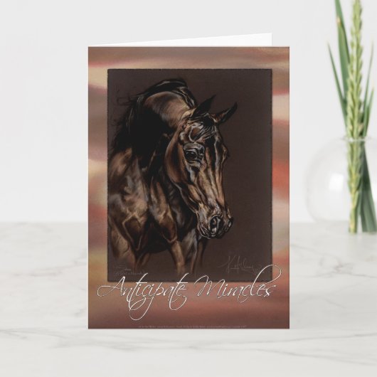 Carte Anticipez les miracles (Devant)