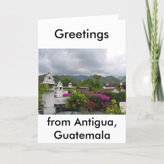 Carte Antigua, Guatemala