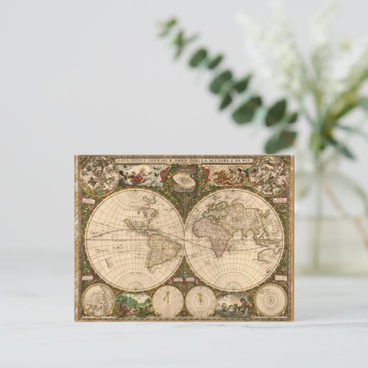 CARTE ANTIQUE (Debout devant)