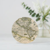 Carte antique, 1596, America Sive Novus Orbis (Debout devant)