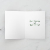 Carte Antique Arbre de Noël (Intérieur)