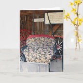 Carte Antique Buggy (Fleur jaune)