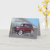 Carte Antique BurgCar (Fleur jaune)