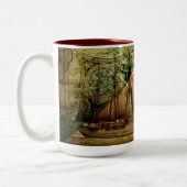 Carte Antique - Café-, Mug de Thé, Coupe (Gauche)