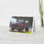Carte Antique Camion (Devant)