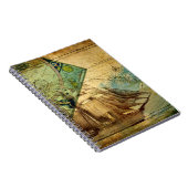 Carte antique - Carnet (Côté Droit)