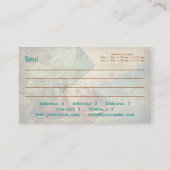 Carte antique - carte de visite (Dos)