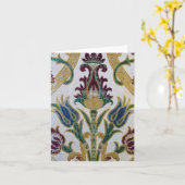 Carte Antique Damask (Fleur jaune)