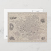 Carte antique de Belgique (Devant / Derrière)