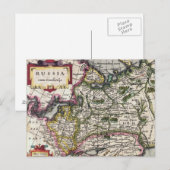 Carte Antique de la Russie Cartes postales - Peter (Devant / Derrière)