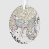 Carte antique de l'Asie | 1696 (devant)
