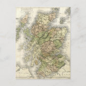 Carte antique de l'Écosse (Devant)