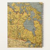 Carte antique du Canada (Dos)