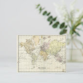 Carte antique du monde (Debout devant)