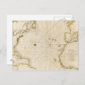 Carte antique du monde (Devant / Derrière)