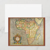 Carte antique du monde ancien de Gerardus Mercator (Devant / Derrière)