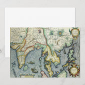 Carte antique du Sud-Est asiatique par Mercator /  (Devant / Derrière)