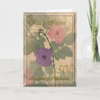 Antique Dusty Rose 50e anniversaire