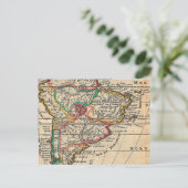 Carte antique Extraordinaire d'Amérique du Sud (Debout devant)